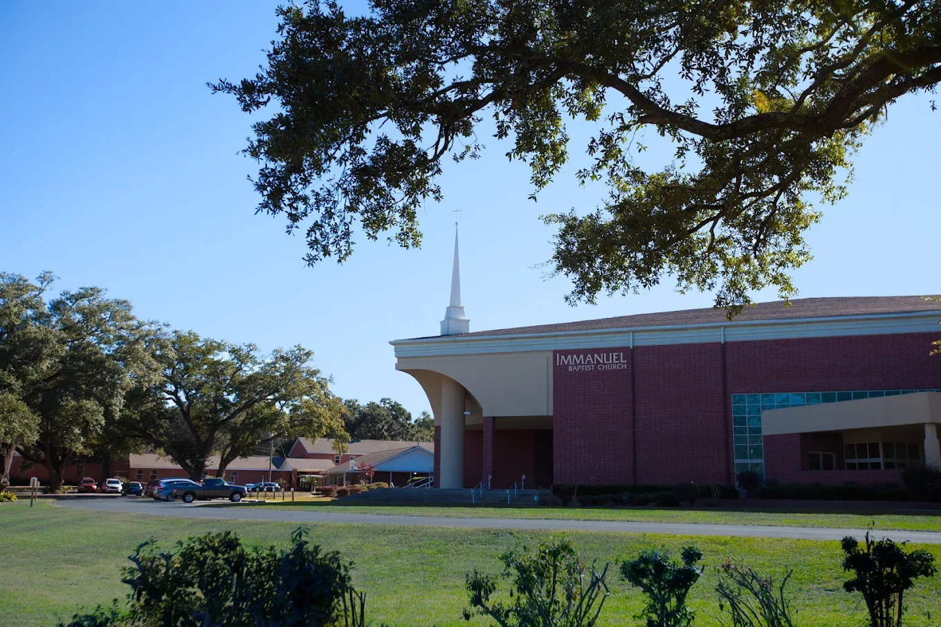Immanuel Baptist Church custom millwork by Molina Custom Works