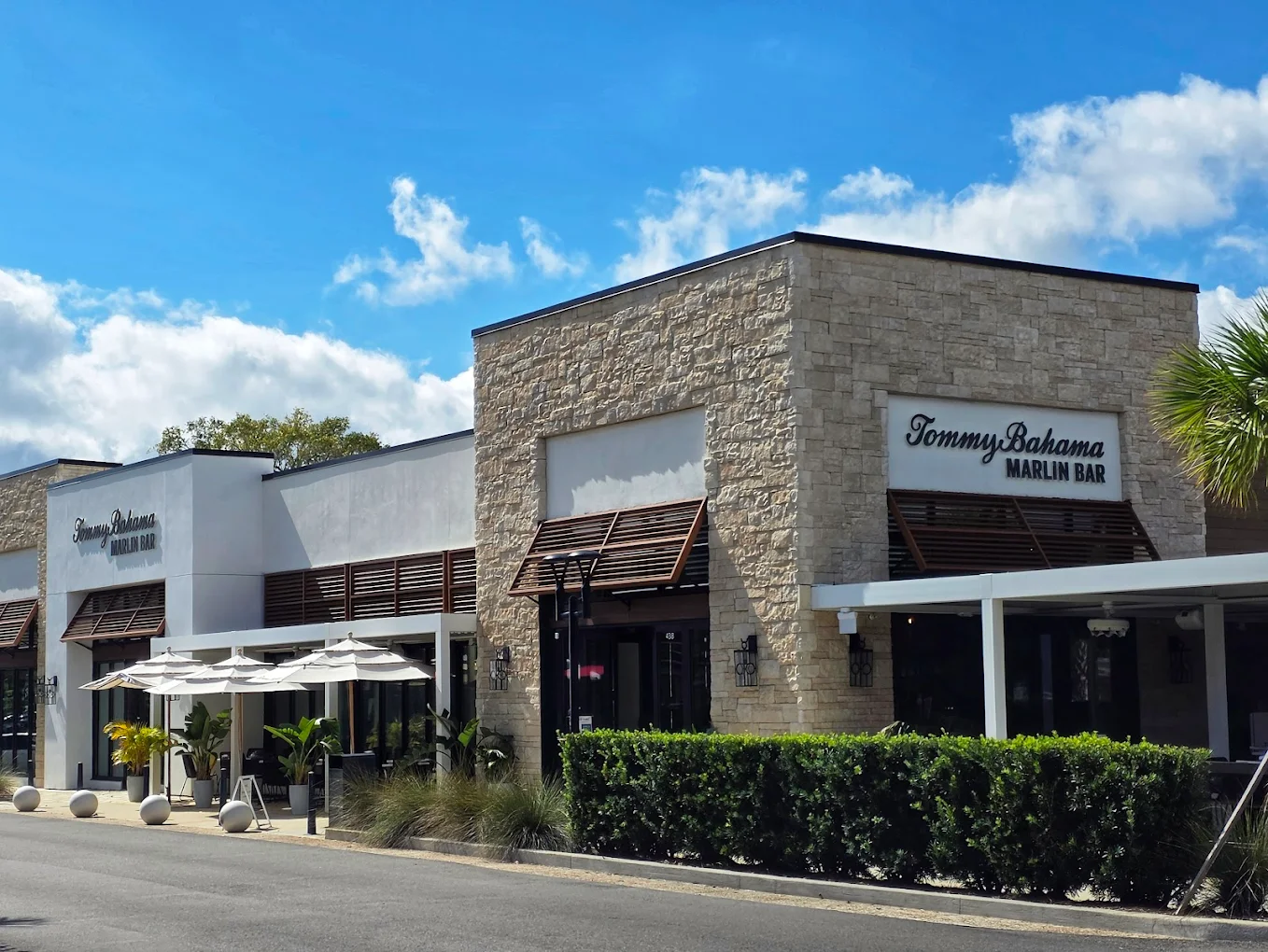 Tommy Bahama Winter Park interior finish work by Molina Custom Works